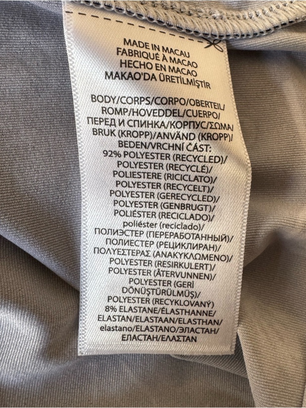 RLX Ralph Lauren Black Multi Tailored Fit Performance Sleeveless Polo Size Large - Picture 6 of 7